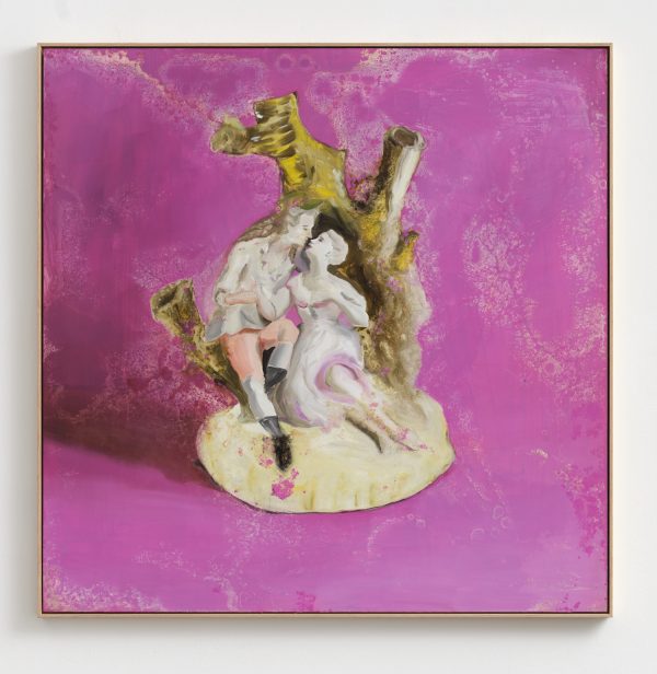 Anna Bjerger, Porcelain Lovers, 2023, 130 x 130 cm